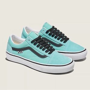 Vans Skate Old Skool Shoes, Electric Blue/Black, Size Men’s 8